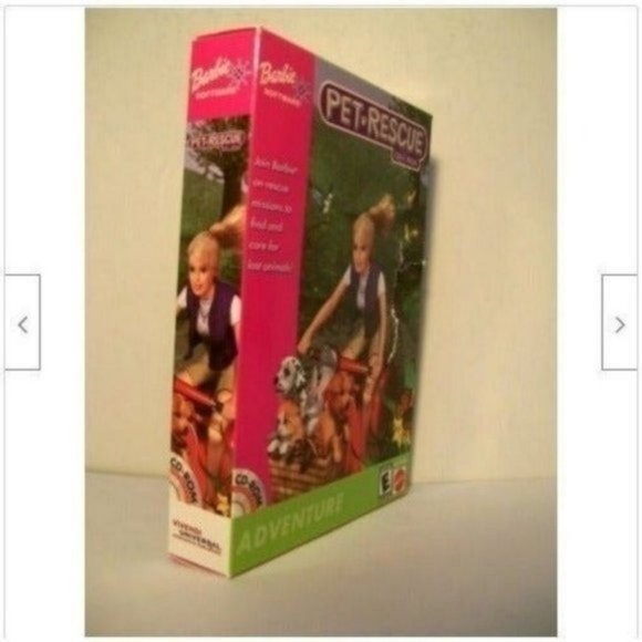 Vintage Barbie GAME Videogame Complete 2000 Pet Rescue CD-Rom PC Computer - Picture 8 of 12
